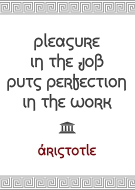 Aristotle Pleasure Job