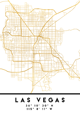 Las Vegas Map Nevada