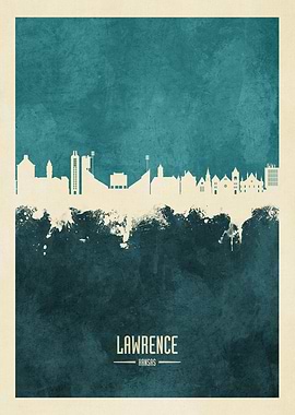 Lawrence Skyline Kansas