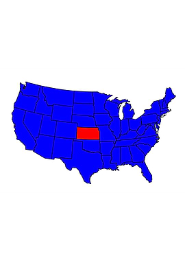 State of Kansas Location