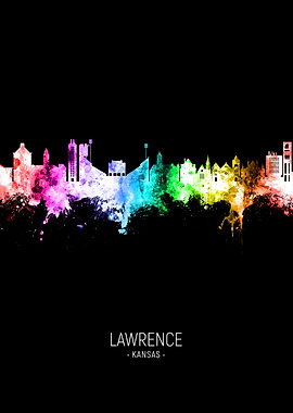 Lawrence Skyline Kansas