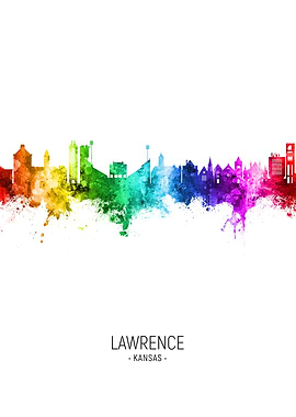 Lawrence Skyline Kansas