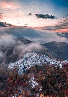Fogs over Ustra fortress
