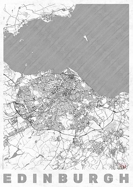 Edinburgh Map Line