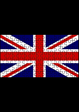 Union Jack Flag Jigsaw