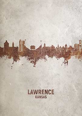 Lawrence Skyline Kansas