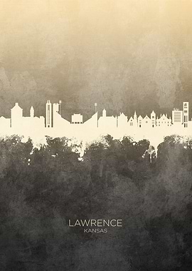 Lawrence Skyline Kansas