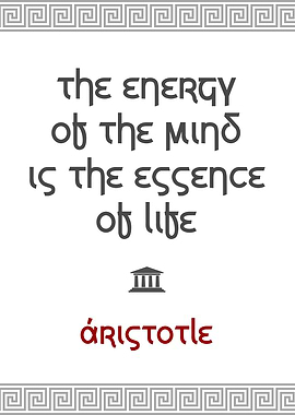 Aristotle Energy Mind Life