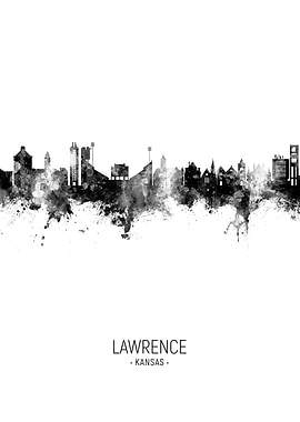 Lawrence Skyline Kansas