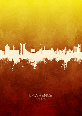 Lawrence Skyline Kansas