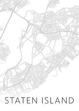 Staten Island New York BW