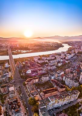 Sunrise over Kardjali