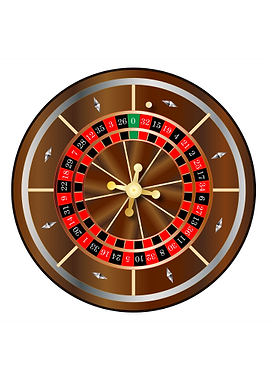 Roulette Wheel With Ball