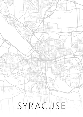 Syracuse New York City Map