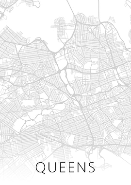 Queens New York City Map