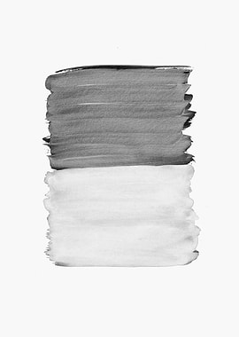 Gray Black White Abstract