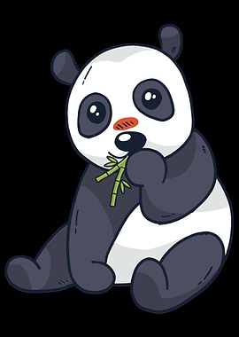 Portrait from a Panda