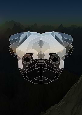 Geometric Pug