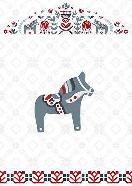 Scandinavian Darla Horse