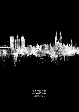 Zagreb Skyline Croatia