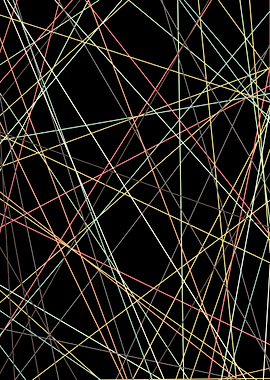 Universe Colorful Lines