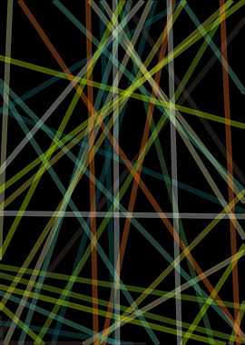 Universe Colorful Lines