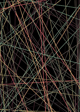 Universe Colorful Lines