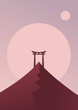 sunrise over the mountain