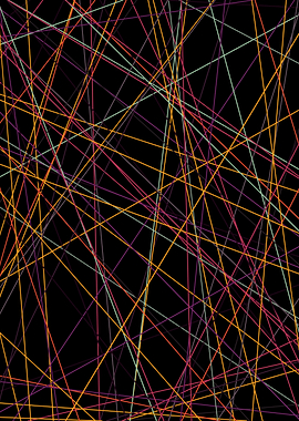 Universe Colorful Lines