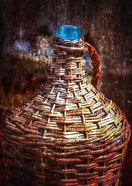 Wickered Vintage Bottle