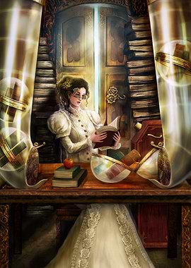 Steampunk Librarian