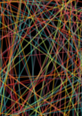 Universe Colorful Lines