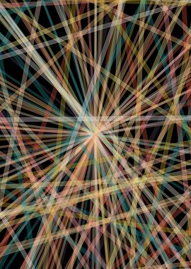 Universe Colorful Lines