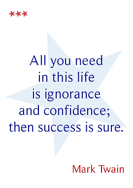 Mark Twain Confidence