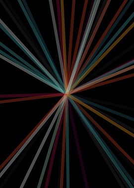 Universe Colorful Lines