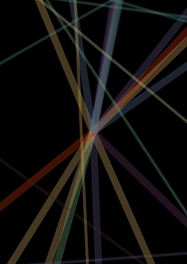 Universe Colorful Lines