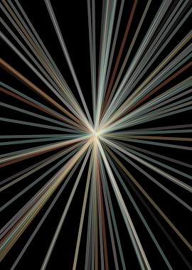 Universe Colorful Lines