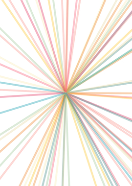 Universe Colorful Lines