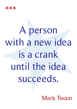 Mark Twain New Idea