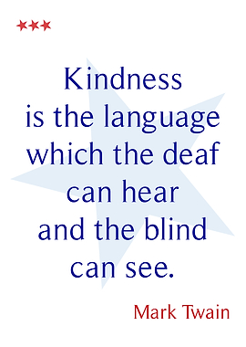 Mark Twain Kindness