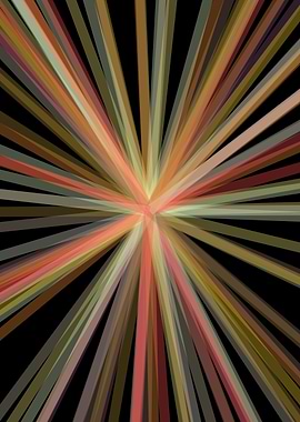 Universe Colorful Lines