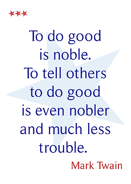 Mark Twain Do Good