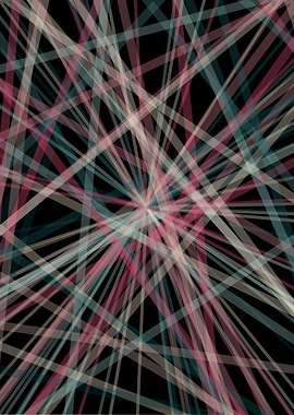 Universe Colorful Lines