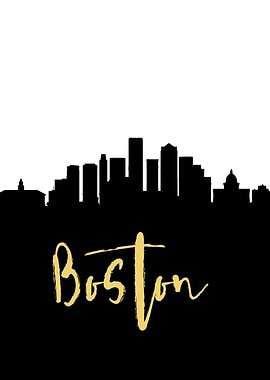 Boston Skyline City