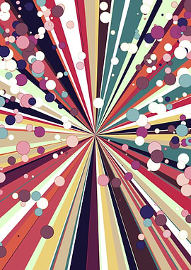 Universe Colorful Lines