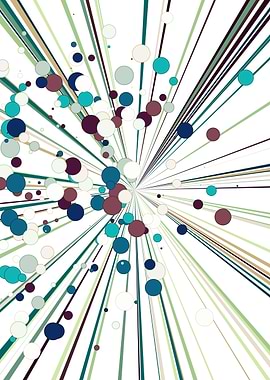 Universe Colorful Lines