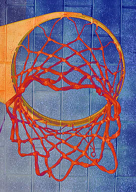 basketball art net b
