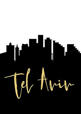 Tel Aviv Skyline Israel