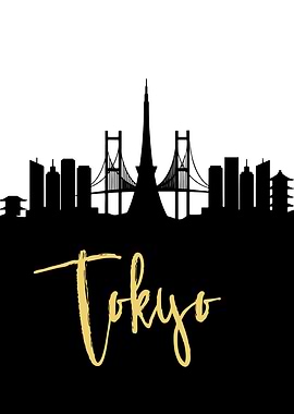 Tokyo Skyline Japan City