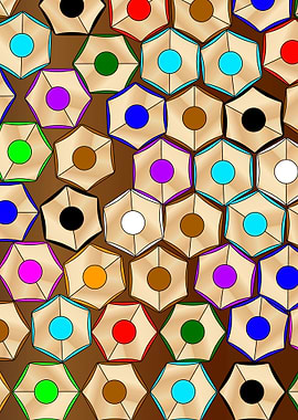 Random Coloured Pencils